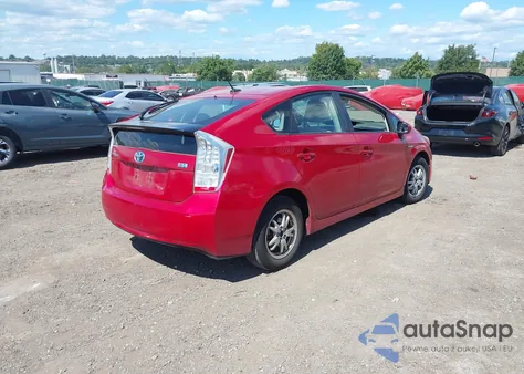 2010 Toyota Prius Ii from USA, damaged, VIN JTDKN3DU7A0044054